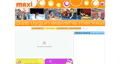 Desktop Screenshot of maxi.com.tr