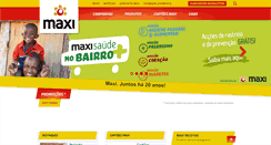 Desktop Screenshot of maxi.co.ao